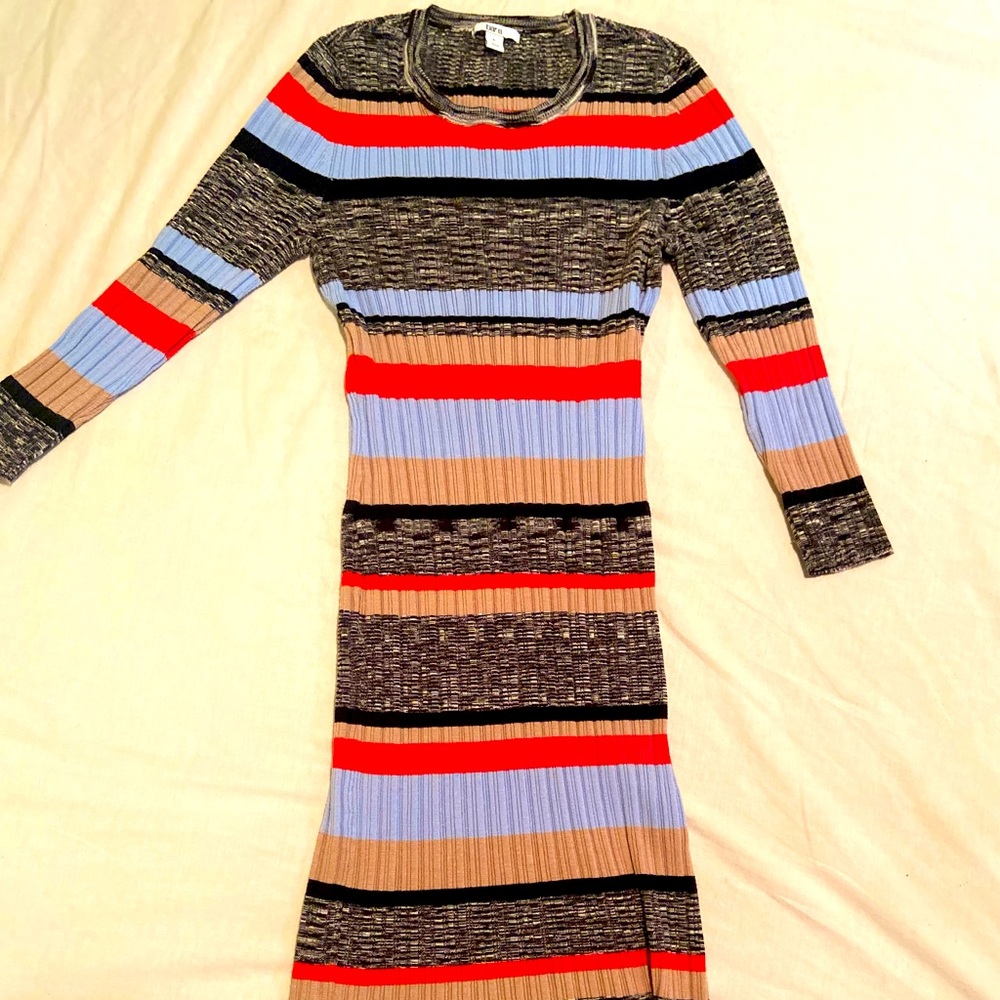 STRIPED DRESS - Picture 2 of 5